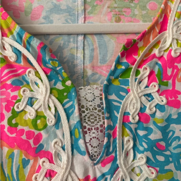 Lilly Pulitzer Brewster T-Shirt Dress (Small) - Picture 4 of 10